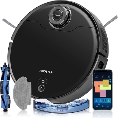 Robot Aspirador y Friegasuelos Laser Aigostar